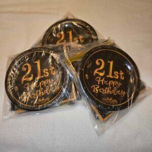*new* 41 PCS 21st Birthday Decorations (3 sets included)